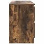 Mueble de TV madera de ingeniería roble ahumado 100x35x54 cm by , TV Furniture - Ref: Foro24-861809, Price: 86,10 €, Discount: %