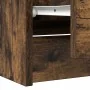 Mueble de TV madera de ingeniería roble ahumado 100x35x54 cm by , TV Furniture - Ref: Foro24-861809, Price: 86,10 €, Discount: %