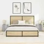 Mesillas de noche con luces LED 2 uds gris sonoma 38x34x50 cm de , Mesitas de noche - Ref: Foro24-861276, Precio: 85,18 €, De...