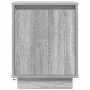 Mesillas de noche con luces LED 2 uds gris sonoma 38x34x50 cm de , Mesitas de noche - Ref: Foro24-861276, Precio: 85,18 €, De...