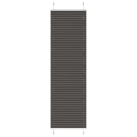 Estor Plisado negro 60x200 cm Tela Ancho 59,4 cm Poliéster de , Persianas y estores - Ref: Foro24-4015152, Precio: 21,33 €, D...
