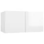 Muebles de salón TV 4 pzas madera ingeniería gris brillo von , TV-Möbel - Ref: Foro24-3079269, Preis: 164,14 €, Rabatt: %