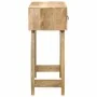 Mesa consola madera maciza de mango rugosa 90x32x75 cm by , Side tables - Ref: Foro24-4104519, Price: 181,92 €, Discount: %