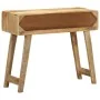 Mesa consola madera maciza de mango rugosa 90x32x75 cm by , Side tables - Ref: Foro24-4104519, Price: 181,92 €, Discount: %