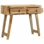 Mesa consola madera maciza de mango rugosa 90x32x75 cm by , Side tables - Ref: Foro24-4104519, Price: 181,92 €, Discount: %