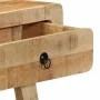 Mesa consola madera maciza de mango rugosa 90x32x75 cm by , Side tables - Ref: Foro24-4104519, Price: 181,92 €, Discount: %