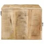 Mueble de TV de pared madera maciza mango rugosa 100x32x25 cm von , CD- und DVD-Speicher - Ref: Foro24-4104527, Preis: 185,41...