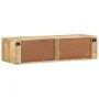 Mueble de TV de pared madera maciza mango rugosa 100x32x25 cm von , CD- und DVD-Speicher - Ref: Foro24-4104527, Preis: 185,41...