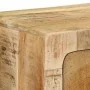 Mueble de TV de pared madera maciza mango rugosa 100x32x25 cm von , CD- und DVD-Speicher - Ref: Foro24-4104527, Preis: 185,41...