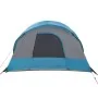 Tienda de campaña familiar túnel 8 personas impermeable azul de , Tiendas de campaña - Ref: Foro24-4009550, Precio: 219,51 €,...