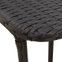 Mesa de jardín plegable de ratán sintético negra 90x51x75 cm von , Gartentische - Ref: Foro24-4108254, Preis: 82,35 €, Rabatt: %