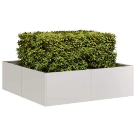 Jardinera 100x100x30 cm Acero inoxidable by , Pots and planters - Ref: Foro24-860812, Price: 95,61 €, Discount: %