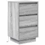 Mesilla de noche con luces LED sonoma gris 38x34x65 cm von , Nachttische - Ref: Foro24-861306, Preis: 80,17 €, Rabatt: %