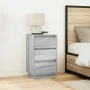 Mesilla de noche con luces LED sonoma gris 38x34x65 cm von , Nachttische - Ref: Foro24-861306, Preis: 80,17 €, Rabatt: %