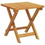 Tumbona con mesita madera maciza de acacia by , Loungers - Ref: Foro24-3325199, Price: 202,98 €, Discount: %