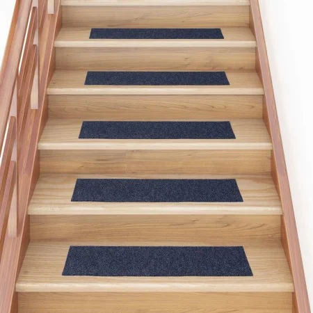 Alfombrillas escaleras autoadhesivas 30uds gris azul 76x20 cm von , Treppenmatten - Ref: Foro24-3365726, Preis: 54,80 €, Raba...