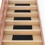 Alfombrillas escaleras autoadhesivas 30uds negro 60x25 cm de , Alfombrillas para escalones - Ref: Foro24-3365705, Precio: 63,...
