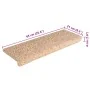 Alfombrilla escalera 30 uds 65x21x4 cm doradas de , Alfombrillas para escalones - Ref: Foro24-3365834, Precio: 149,42 €, Desc...