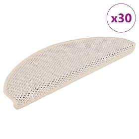 Alfombra autoadhesiva escalera sisal 30 uds 65x21x4 cm Berber von , Treppenmatten - Ref: Foro24-3365881, Preis: 203,06 €, Rab...