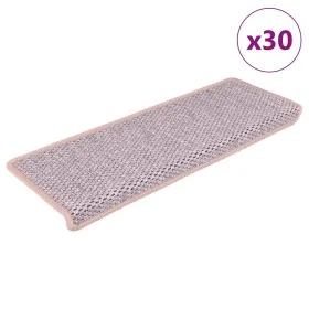 Alfombra autoadhesiva escalera sisal 30 uds 65x21x4 cm rosa von , Treppenmatten - Ref: Foro24-3365888, Preis: 180,46 €, Rabat...