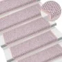 Alfombra autoadhesiva escalera sisal 30 uds 65x21x4 cm rosa von , Treppenmatten - Ref: Foro24-3365888, Preis: 180,46 €, Rabat...