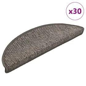 Alfombra autoadhesiva escalera sisal 30 uds marrón beige by , Stair mats - Ref: Foro24-3365860, Price: 174,95 €, Discount: %