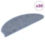 Alfombra autoadhesiva escalera sisal 30 uds 65x21x4 cm azul de , Alfombrillas para escalones - Ref: Foro24-3365874, Precio: 1...
