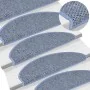Alfombra autoadhesiva escalera sisal 30 uds 65x21x4 cm azul de , Alfombrillas para escalones - Ref: Foro24-3365874, Precio: 1...
