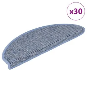 Alfombra autoadhesiva escalera sisal 30 uds 56x17x3 cm azul von , Treppenmatten - Ref: Foro24-3365862, Preis: 163,79 €, Rabat...