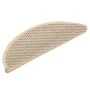 Alfombra autoadhesiva escalera sisal 30 uds 56x17x3 cm Berber by , Stair mats - Ref: Foro24-3365869, Price: 163,52 €, Discoun...