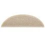 Alfombra autoadhesiva escalera sisal 30 uds 56x17x3 cm Berber by , Stair mats - Ref: Foro24-3365869, Price: 163,52 €, Discoun...