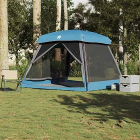 Tienda de campaña familiar para 6 personas impermeable azul by , tents - Ref: Foro24-4009567, Price: 190,99 €, Discount: %