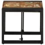 Mesa de centro multicolor 40x40x35 cm madera maciza reciclada by , Coffee table - Ref: Foro24-4016683, Price: 54,58 €, Discou...