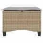 Taburetes de jardín con cojines 2 uds beige 55x55x36 cm von , Hocker für den Außenbereich - Ref: Foro24-4108249, Preis: 126,7...
