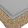 Taburetes de jardín con cojines 2 uds beige 55x55x36 cm von , Hocker für den Außenbereich - Ref: Foro24-4108249, Preis: 126,7...