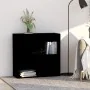 Estantería de madera de ingeniería negra 80x30x76,5 cm by , Bookcases and shelves - Ref: Foro24-801000, Price: 50,61 €, Disco...