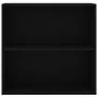 Estantería de madera de ingeniería negra 80x30x76,5 cm by , Bookcases and shelves - Ref: Foro24-801000, Price: 50,61 €, Disco...