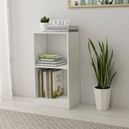 Estantería de madera de ingeniería blanca 40x24x75 cm von , Bücherregale und Regale - Ref: Foro24-800819, Preis: 37,72 €, Rab...