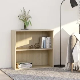 Estantería de madera de ingeniería roble Sonoma 80x30x76,5 cm by , Bookcases and shelves - Ref: Foro24-801002, Price: 49,86 €...