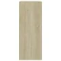 Estantería de madera de ingeniería roble Sonoma 80x30x76,5 cm von , Bücherregale und Regale - Ref: Foro24-801002, Preis: 49,8...