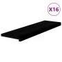 Peldaños de escalera 16 uds madera maciza roble marrón oscuro by , Stair mats - Ref: Foro24-3283057, Price: 614,69 €, Discoun...