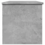 Caja de almacenaje madera ingeniería gris hormigón 102x35x35 cm by , Storage trunks - Ref: Foro24-840691, Price: 84,91 €, Dis...