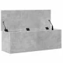 Caja de almacenaje madera ingeniería gris hormigón 102x35x35 cm by , Storage trunks - Ref: Foro24-840691, Price: 84,91 €, Dis...