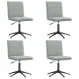 Sillas de comedor 4 unidades terciopelo gris claro von , Essstühle - Ref: Foro24-3315637, Preis: 223,10 €, Rabatt: %