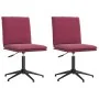Sillas de comedor 2 unidades terciopelo rojo tinto von , Essstühle - Ref: Foro24-3315372, Preis: 113,72 €, Rabatt: %
