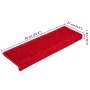 Alfombrilla escalera 20 uds 65x21x4 cm rojo de , Alfombrillas para escalones - Ref: Foro24-3365857, Precio: 98,74 €, Descuent...