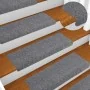 Alfombrilla autoadhesiva escalera 20 uds gris claro 65x21x4 cm de , Alfombrillas para escalones - Ref: Foro24-3365718, Precio...