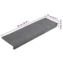 Alfombrilla autoadhesiva escalera 20 uds gris claro 65x21x4 cm de , Alfombrillas para escalones - Ref: Foro24-3365718, Precio...