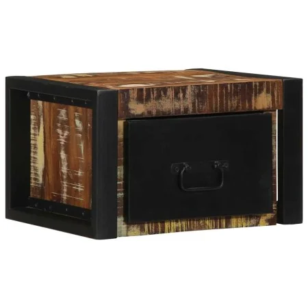 Mesilla de noche multicolor 40x35x25 cm madera maciza reciclada von , Nachttische - Ref: Foro24-4015946, Preis: 68,61 €, Raba...
