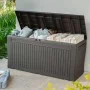 Baúl de almacenamiento para exteriores Keter "Comfy" 270L antracita von , Aufbewahrungsboxen für den Außenbereich - Ref: Foro...